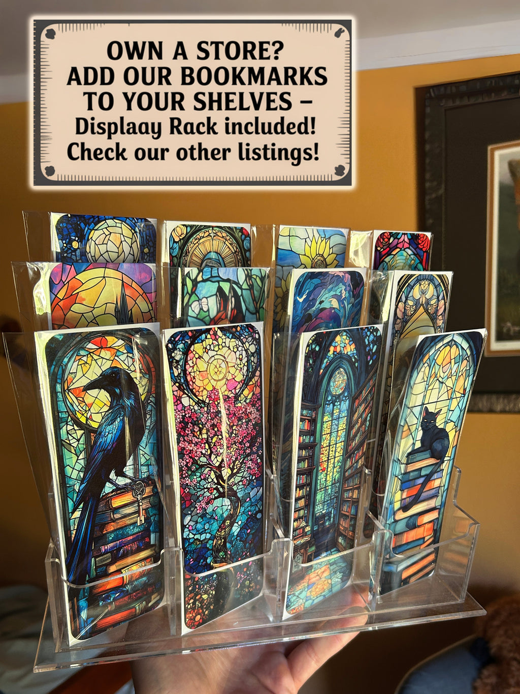 Traditional Japanese Style Ocean Waves Bookmark – Classic Wave Art, Nature-Inspired Gift for Art Lovers & Book Enthusiasts